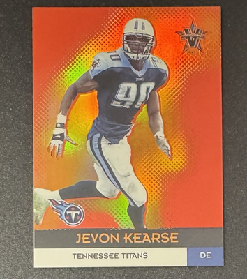 #ad Jevon Kearse 2000 Pacific Vanguard Gold 122 #61 Tennessee Titans $10.00