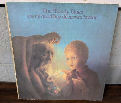 The Moody Blues Every Good Boy Deserves Favour 1971  LP Threshold THS 5