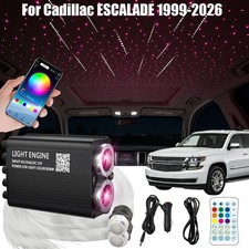 Car Headliner Star Light kit Roof Twinkle/Meteor For Cadillac ESCALADE 1999-2026