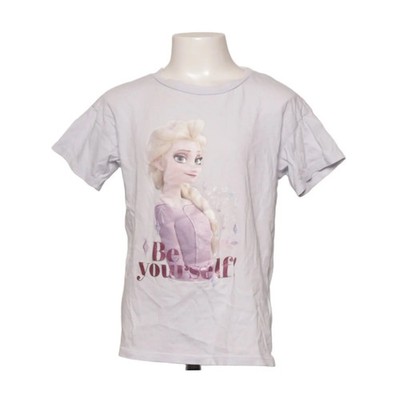 H&M, T-shirt, Größe: 122, Blau, Baumwolle, Print, Mädchen #c5S