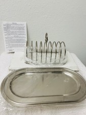 Pfaltzgraff Grand Hotel Toast Rack w/ Tray, 8...