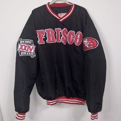 Rare Dying Breed Frisco Jacket 2XL San Francisco 49ers Windbreaker Streetwear