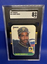 1987 Donruss Barry Bonds #361 SGC 8 NM MT