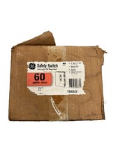 GE TG4322 Fusible General Duty Safety Switch 60A 3-Pole 208Y/120VAC