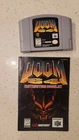 Doom 64 (N64 Nintendo 64, 1997) Authentic and Tested - Game & Booklet