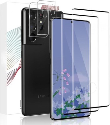 Samsung Galaxy S21 Ultra FE Plus 2x Schutzglas + 2x Kameraschutz 9H Panzerfolie