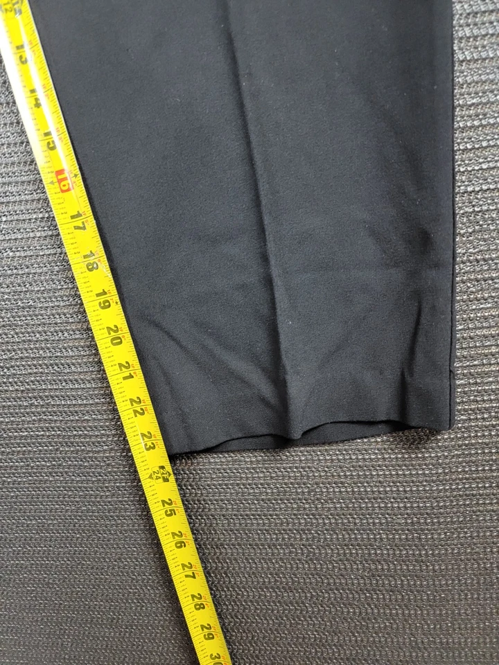 Tanjay Pantalón de Vestido Mezcla Poliéster Talla 16 Petite Negro 35x24 Foto 3 de 4