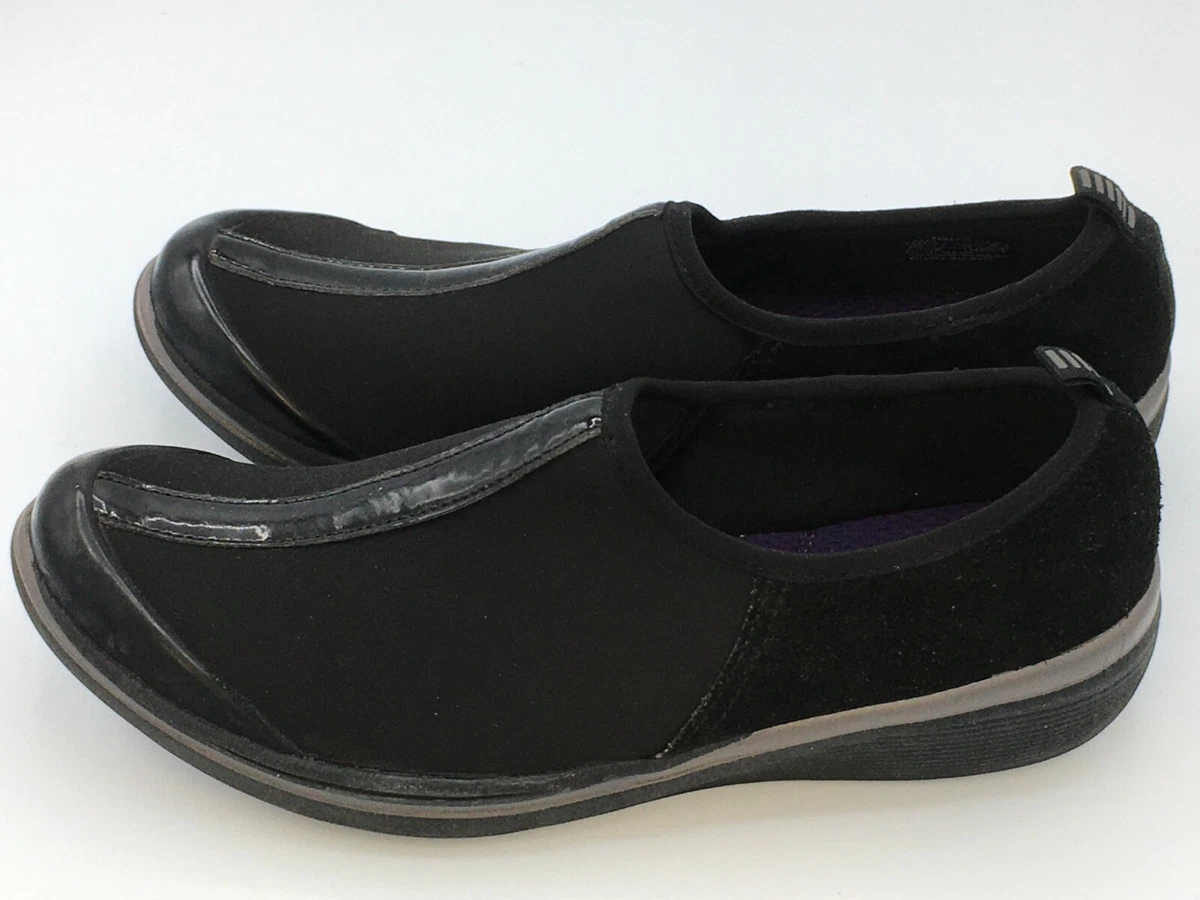 Easy spirit e360 black flats hotsell