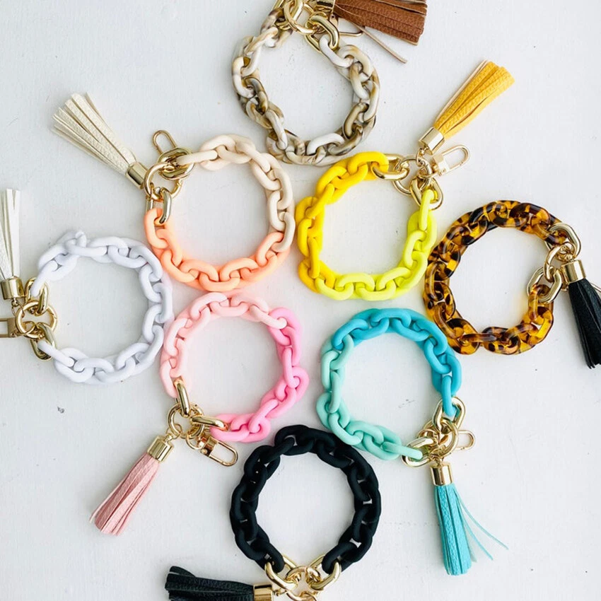 Keychain bangle bracelet deals
