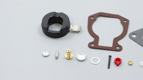 Kit de carburador con flotador para Johnson Evinrude 9,9 hp 15 hp 1974-1988 398453 - Vídeo 1 de 1