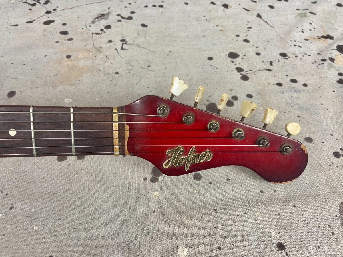 1960 s Hofner Colorama model 161 Circa 1960 s Redburst Made in