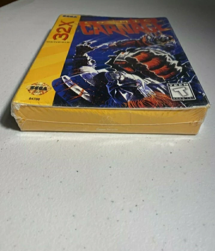 Wata Grade Cosmic Carnage Sega Genesis 32x Brand New Factory A+ Seal? Rare VGS $ - Image 4 of 4