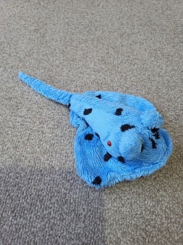 Li'l Peepers Suki Sealife Creatures Stingray Beanie Soft Toy - Picture 2 of 5