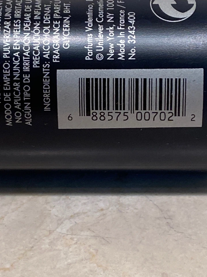 Very Valentino Desodorante Pour Homme Spray Natural 5.0 fl oz Nuevo  Foto 3 de 4