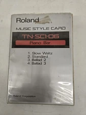 Roland Music Style Card Tn-SC1-06 Piano Bar