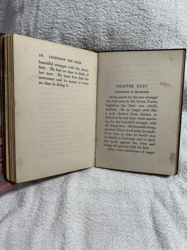 Lightfoot the deer Thornton W. Burgess Little, Brown and Co. 1st edition 1921 - 第 11 张/共 11 张