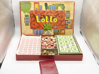 VINTAGE LOTTO BRETTSPIEL VON CHAD VALLEY