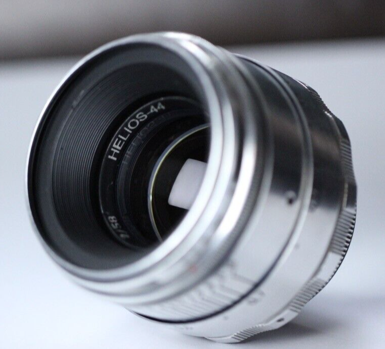 美品+ シルバー Helios-44 58mm f2 8枚羽　M39 M42 2 Helios-44 58mm f/2 M39 - Soviet Cameras