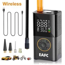 Wireless Car Air Compressor Portable Electric Car Air Pump Car Tire Inflator