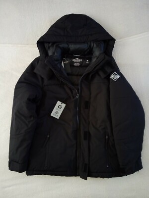 Mens Hollister by Abercrombie Fitch Water Resistant Quilted