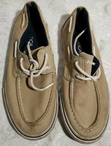 nautica mens boat shoes size 8 Tope 