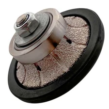 Demi-Bullnose Diamond Hand Profile Wheel for Polishers and Angle Grinders