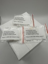 3 PC LOT, Optlectra GmbH 1/2"  (HR) Flat 1400mm Concave Laser Mirrors