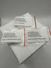 3 PC LOT, Optlectra GmbH 1/2"  (HR) Flat 1400mm Concave Laser Mirrors