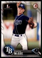 2016 Bowman Draft Picks & Prospects Easton McGee Tampa Bay Rays #BD-28