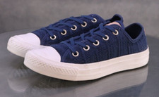 Converse Womens Knit Sneakers Shoes Size 6 Bl...