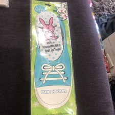 Happy Bunny - Die Anyway Cut-to-Fit Fun Insoles Cushion Support