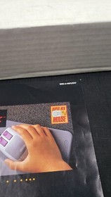 SUPER NES MOUSE SUPER NINTENDO SNES VIDEO GAME MANUAL INSTRUCTION BOOK ONLY