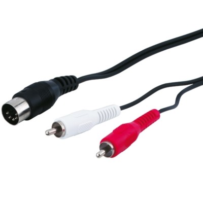 1.5m Rca To Midi Cavo Adattatore 1,5m Da 4 Connettori RCA (Cinch) A 1 Spinotto DIN MIDI A 5 Poli Plug Rj 45 - Foto 8