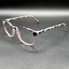 New Globe L4076 Eyeglasses Frame Demi Grey 49-19-140 EUC