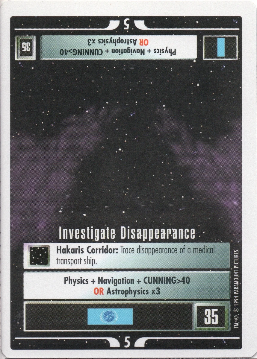 star trek ccg rare card list Star Trek CCG: COMPLICATIONS | Rare | SAVE UP TO 25% | 2E Energize