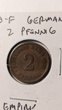  Moneda de 2 peniques Imperio Alemán 1913 F. XF