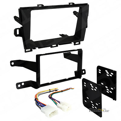 95-8226B Double Din Radio Install Dash Kit & Wires for Prius, Car Stereo Mount