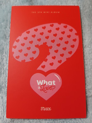 TWICE 5th Mini Album What Is Love? Sana Type-5 Photo Card Official