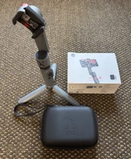 Zhiyun Tech Smooth X Gray Gimbal with Tripod and Case, New Open Box, IOS/Android