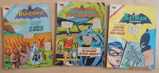 3 MINI Cómic E. NOVARO :“BATICOMIC” #4 -11 - 12 año 1967 1968 BATMAN-ROBIN,