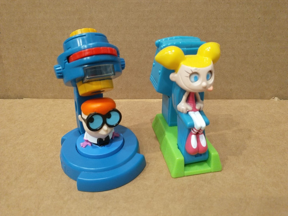 Dexter's Laboratory Burger King Toys, Set of 2 | eBay