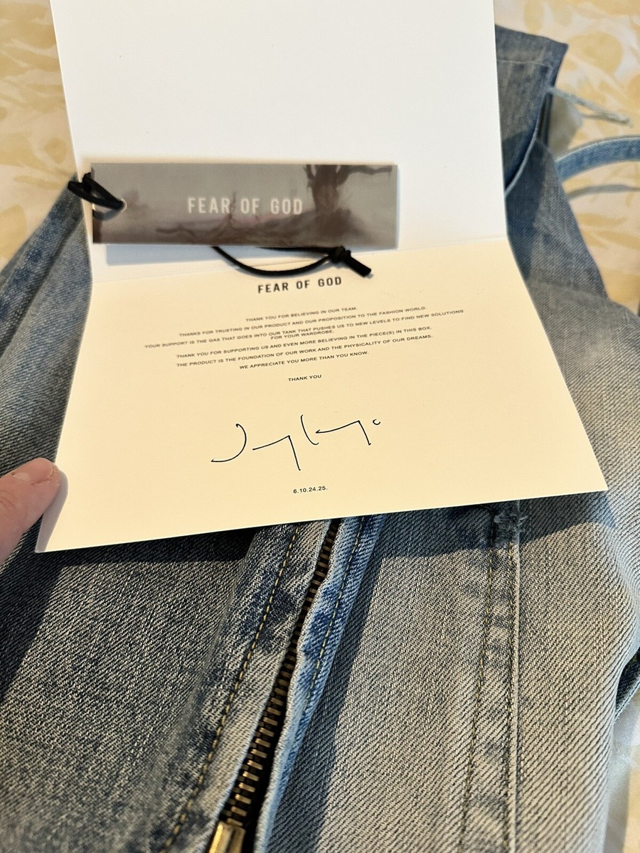 Fear of God Season 6 Size 34 x 34 Slim Fit 100% Authentic w