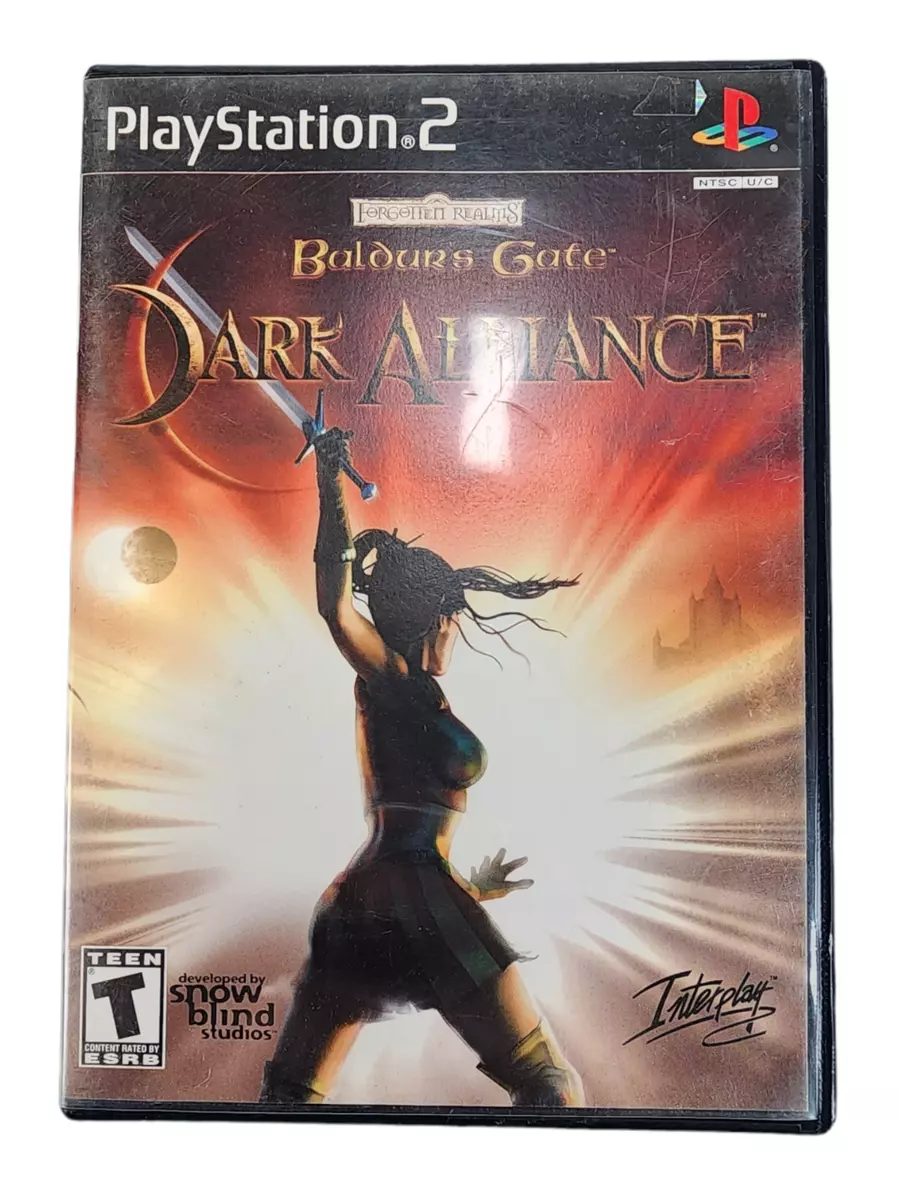 Baldur's Gate Dark Alliance Sony Playstation 2 Game