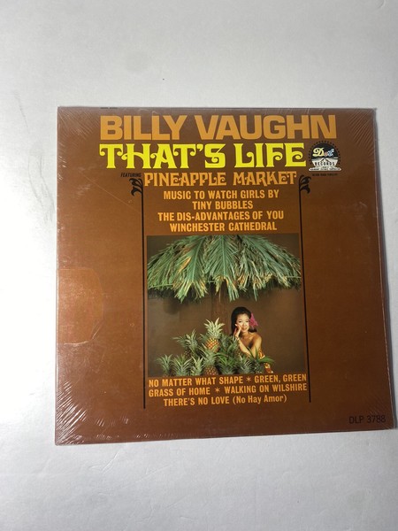 Billy Vaughn That’s Life Pineapple Market DLP 25788  Lp Cheesecake New sealed