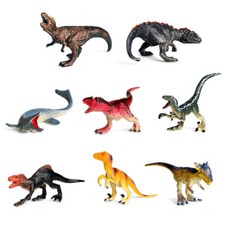 8PCS Jurassic Dinosaur Toys Realistic Dino Figurines Educational Playset Gift