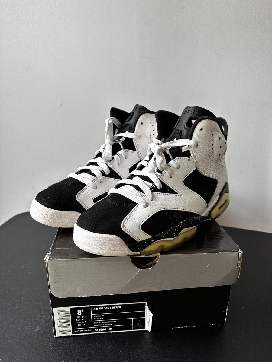 Nike Air Jordan 6 Retro Oreo 2010 - Size 8.5 VI Great Condition | eBay