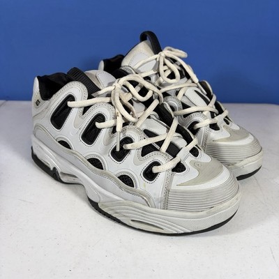 Osiris Men's D3 2001 Skate Shoe White/ Black/ Gray Size 9