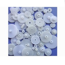 58PCS Small Gears Set Plastic Module 0.5 for ...