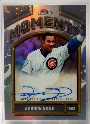2026 Topps Finest Sammy Sosa Base (RAW)