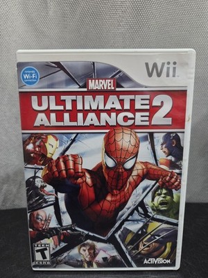 Marvel: Ultimate Alliance 2 Nintendo Wii Complete with Manual [CIB] - FREE SHIP!